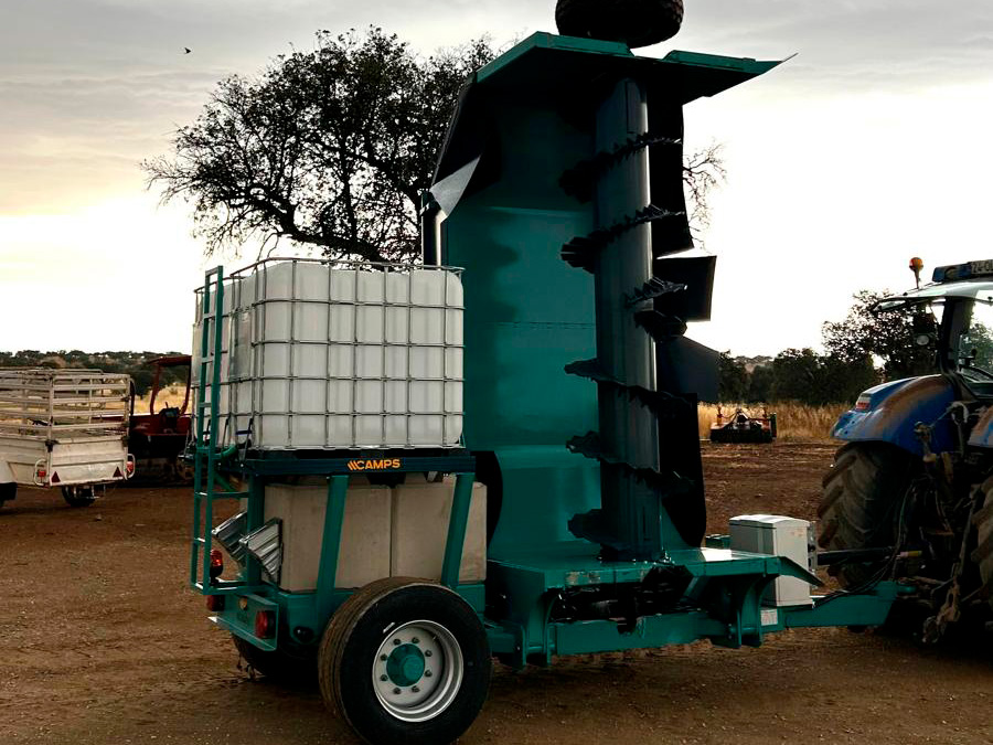 Volteadora VCC-3500 (arrastrada con panel de control)