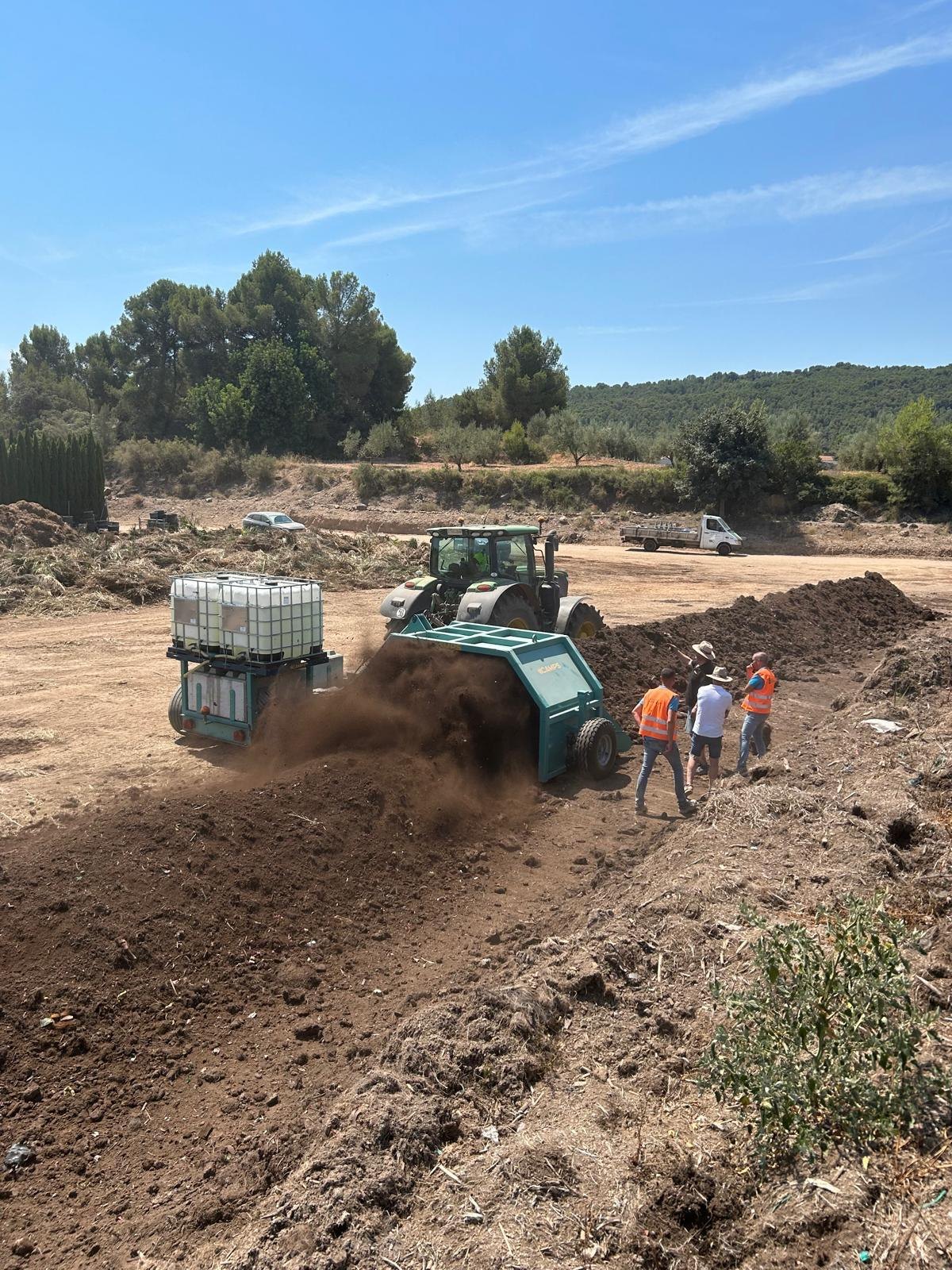 Volteadora de compost VCC1-3500 Camps