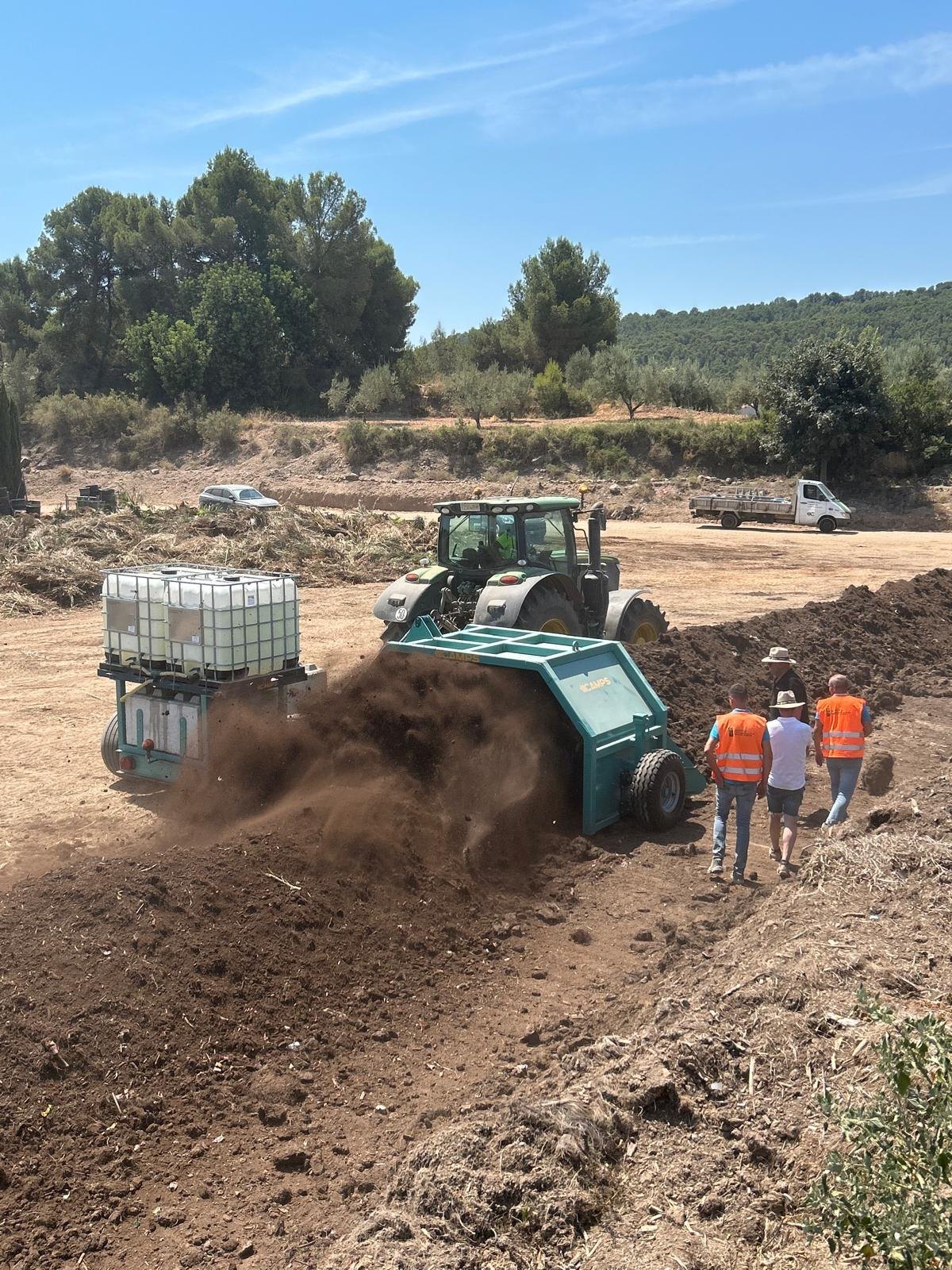 Volteadora de compost VCC1-3500 Camps