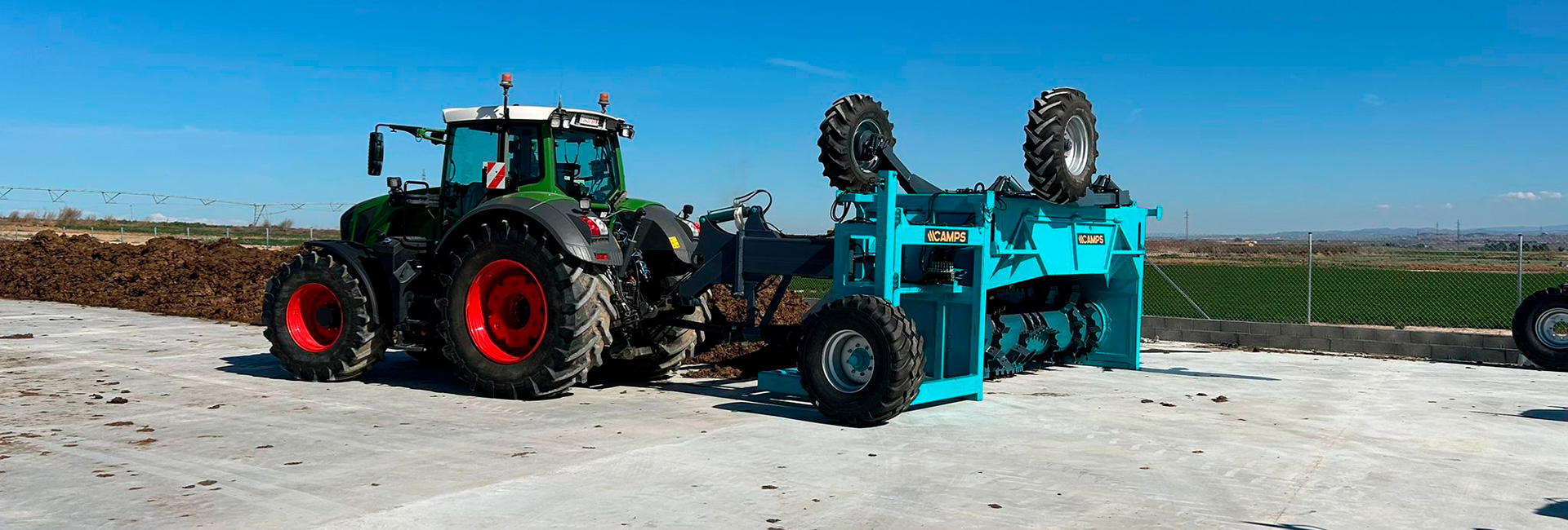 Volteadora VC-4500 (arrastrada — la grande)